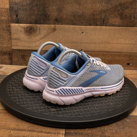 BROOKS ADRENALINE GTS 22 WOMENS ATHLETIC SHOES RUNNING WALKING GYM BLUE SZ 8.5B - Picture 8 of 9